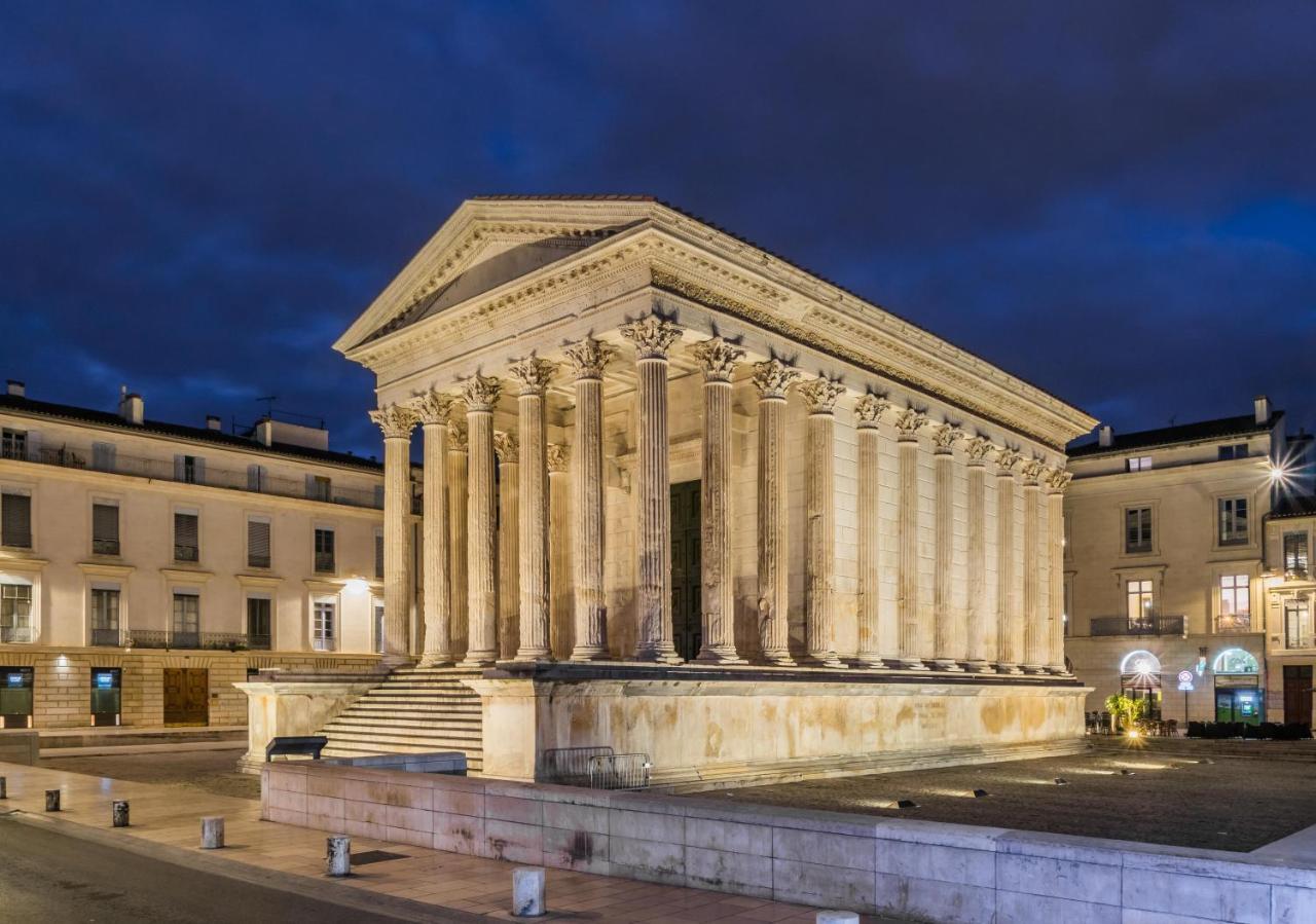 Appartement Independant Avec Jardin Et Acces Piscine Nîmes Exteriör bild